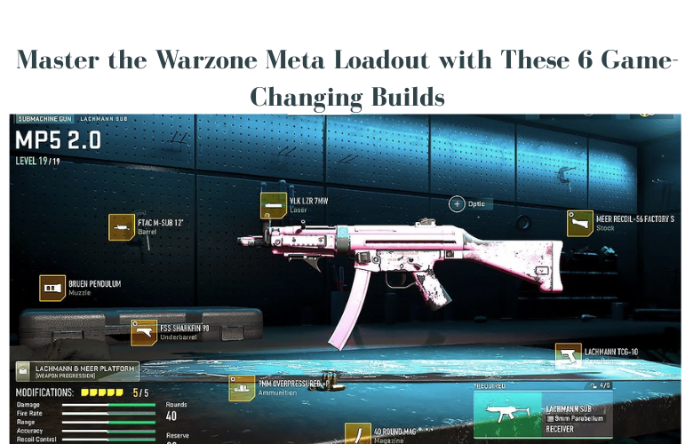 Master the Warzone Meta Loadout with These 6 Game-Changing Builds